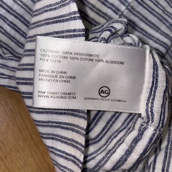 AG Jeans -  Off Shoulder ‘Sylvia’  Top NWOT - Picture 2 of 9